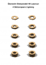 H0 Piko A-Gleise R1/R2 2-gleisig 360/422mm - 6mm Lasercut -